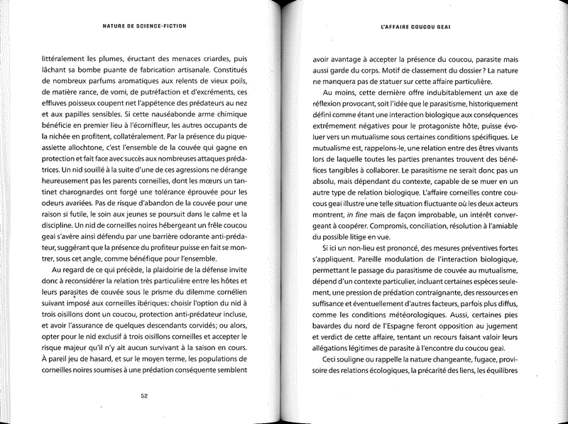 Nature de science-fiction