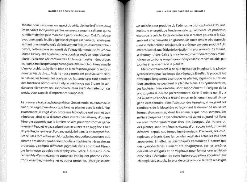 Nature de science-fiction