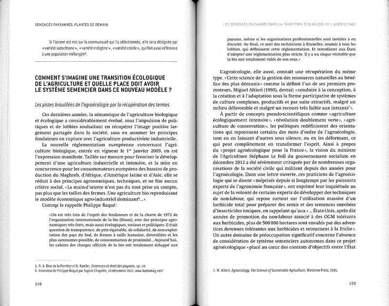 Semences paysannes, plantes de demain