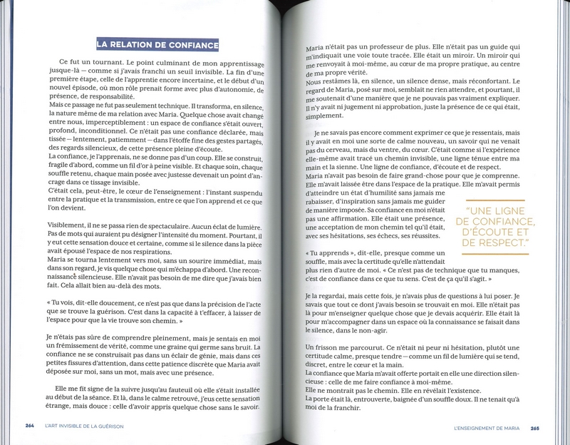L'art invisible de la guérison