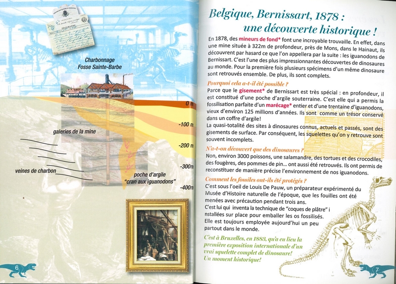 Sur les traces des dinosaures de Belgique