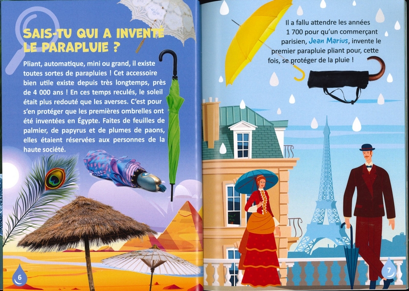 Gouttelette de pluie, que deviendras-tu?