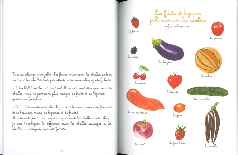 Le jardin de Juliette et Joséphine - L'abeille