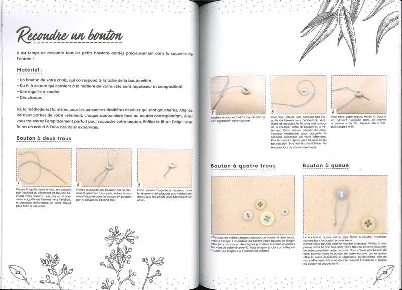 Couture zéro déchet raccommoder et repriser