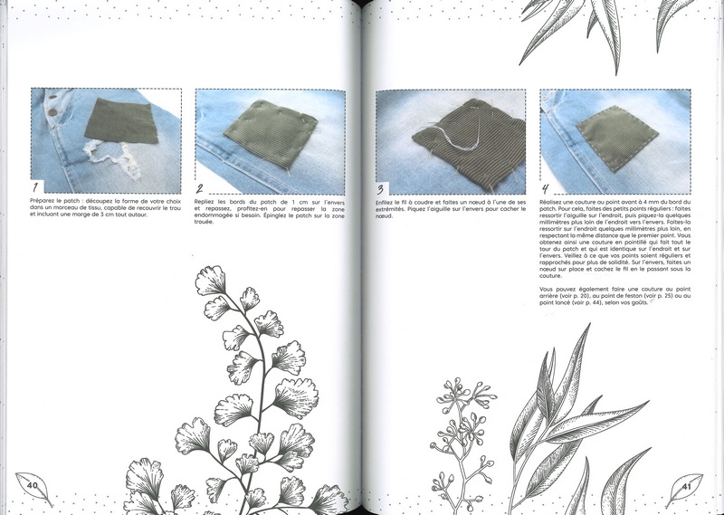 Couture zéro déchet raccommoder et repriser