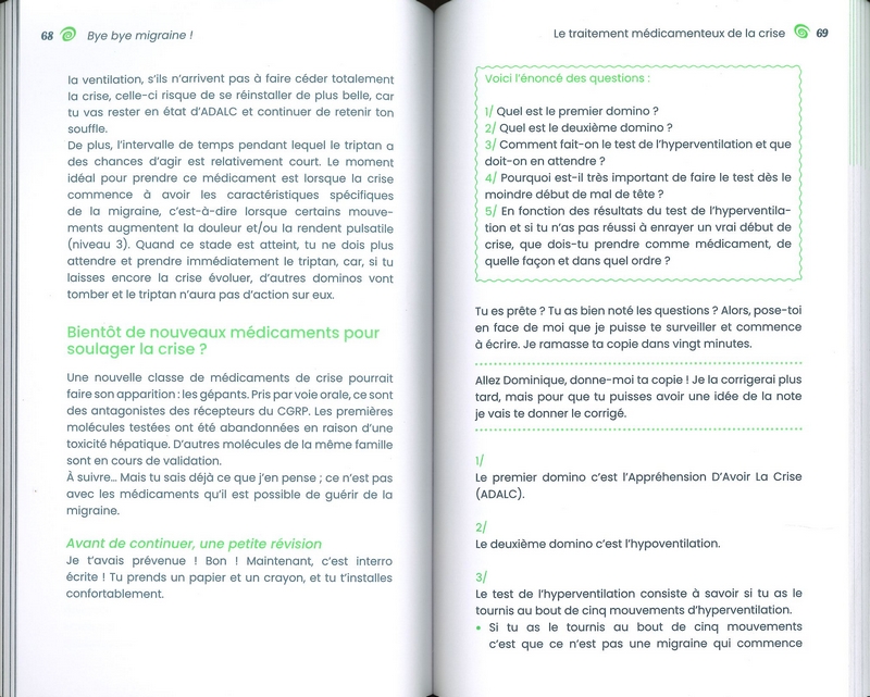 Bye bye migraine!