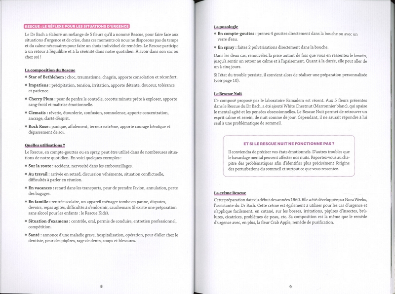 Mon cahier de fleurs de Bach - nelle édition