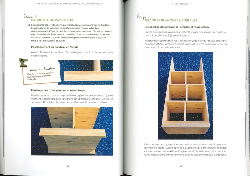 Fabriquer ses meubles en bois sans outils (ou presque!)