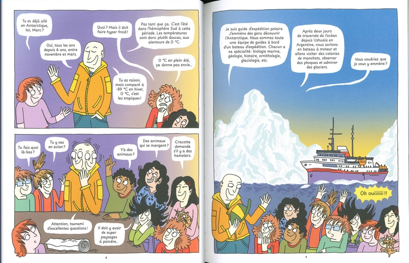 Direction l'Antarctique - BD