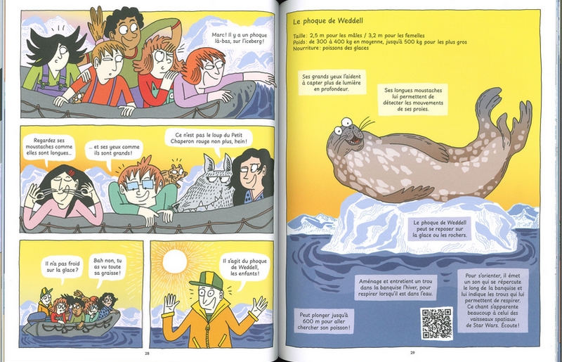 Direction l'Antarctique - BD