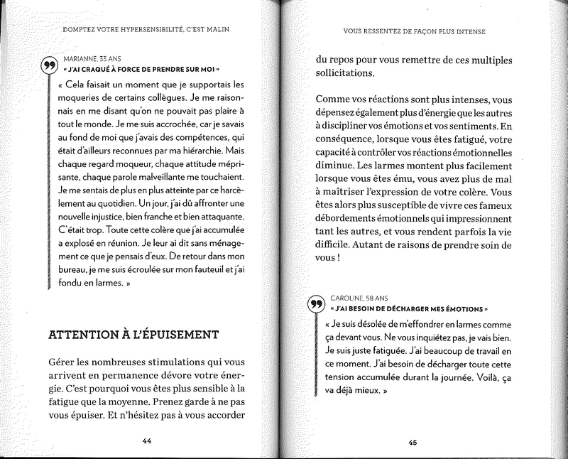 Domptez votre hypersensibilité, c'est malin