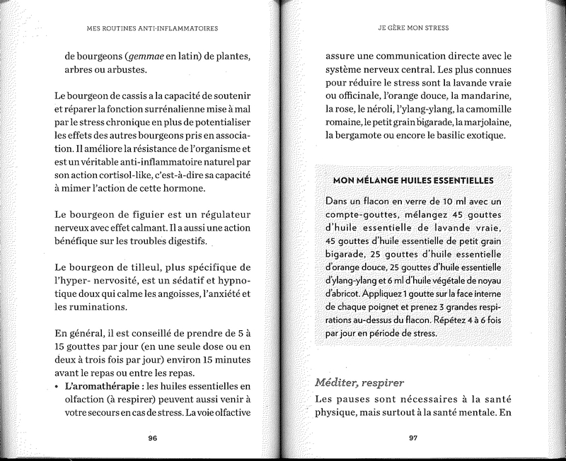 Mes routines anti-inflammatoires, c'est malin