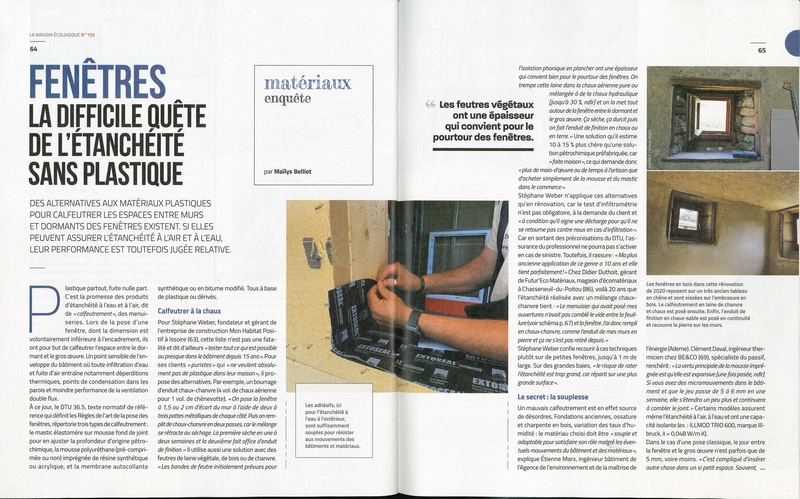 Revue Maison Ecologique N°150