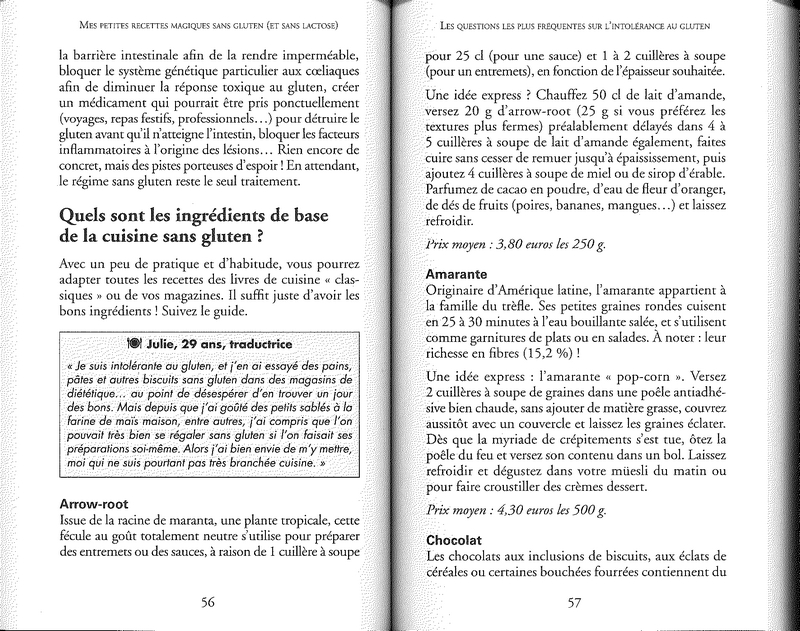 Mes petites recettes magiques sans gluten et sans lactose