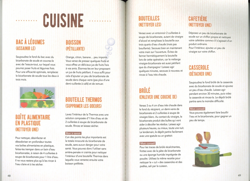 Mon Cahier de remèdes & recettes au bicarbonate
