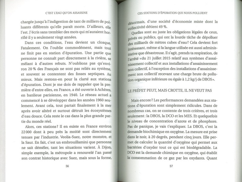 C'est l'eau qu'on assassine