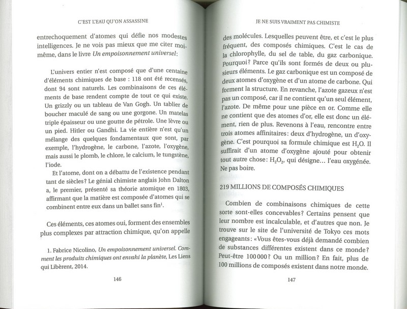 C'est l'eau qu'on assassine