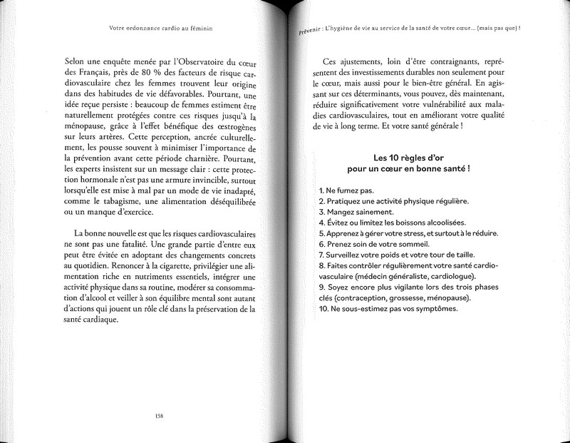 Votre ordonnance cardio au féminin