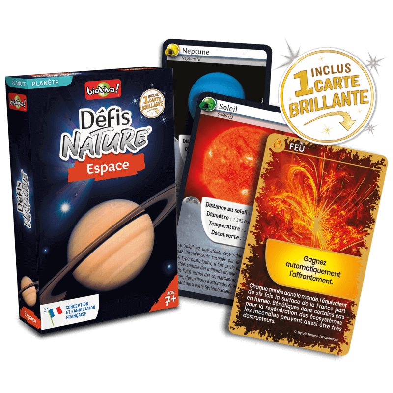 Défis nature - Espace - jeu de 36 cartes