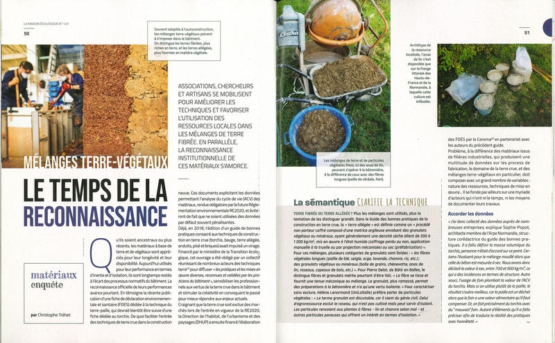 Revue Maison Ecologique N°123