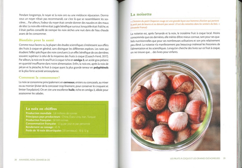 Amandes, noix, graines & cie