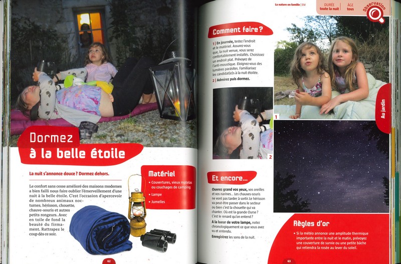 La nature en famille en été