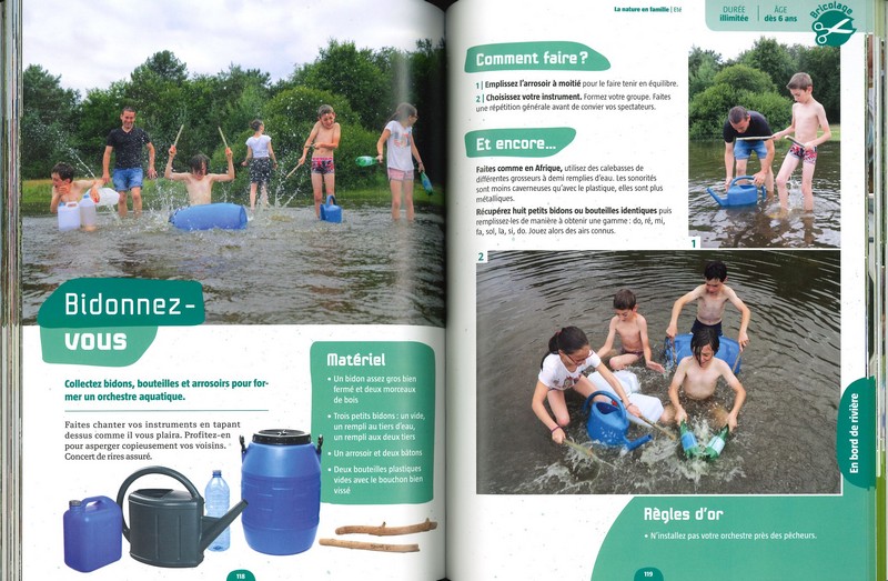 La nature en famille en été