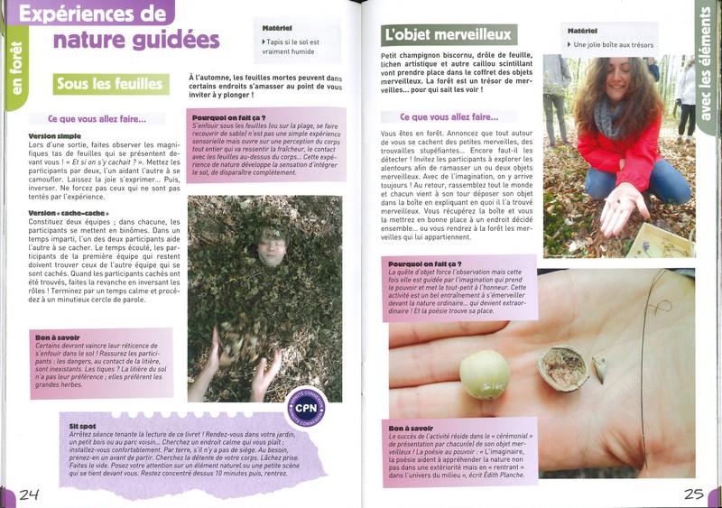 L'approche sensible en éducation à la nature