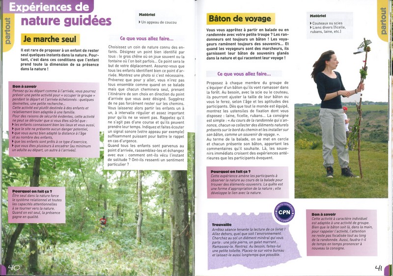 L'approche sensible en éducation à la nature