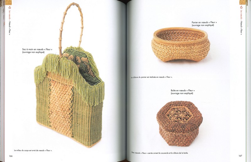 Leçon de vannerie -150 motifs de tressage