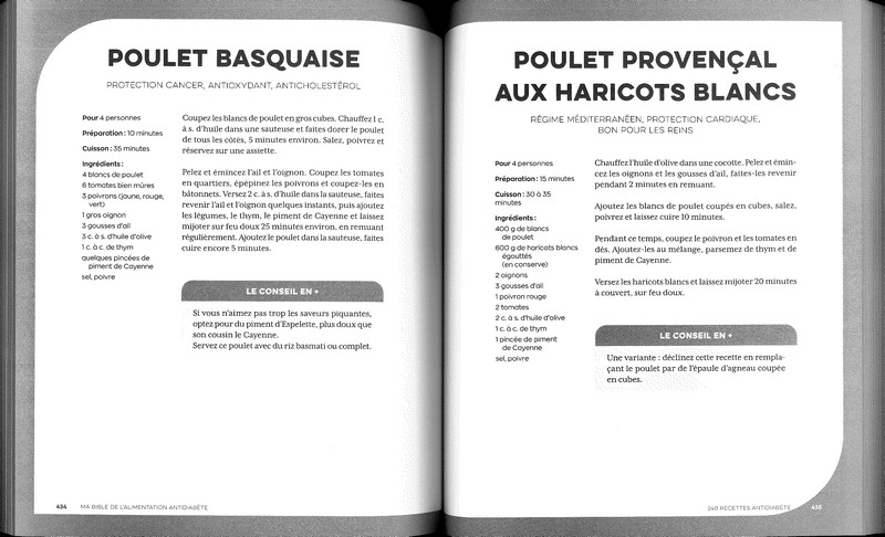 Ma bible de l'alimentation antidiabète