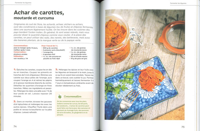 Légumes lacto-fermentés