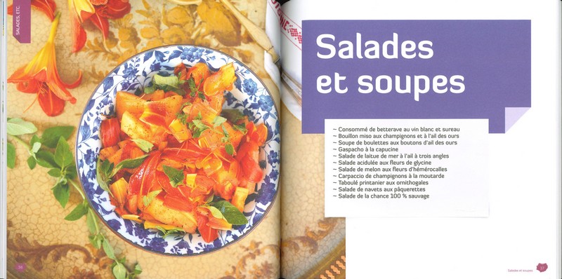 Je cuisine les fleurs