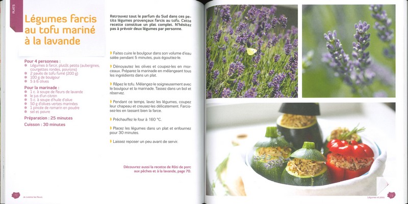 Je cuisine les fleurs