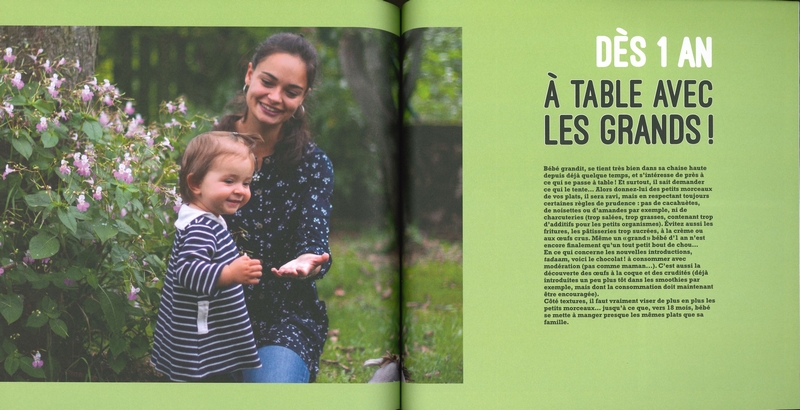 Je cuisine bio pour mon bébé