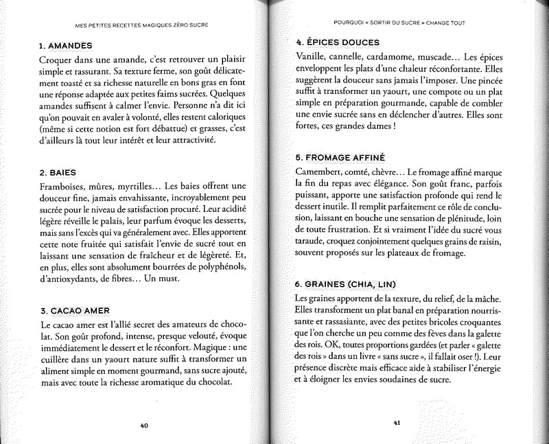 Mes petites recettes magiques zéro sucre