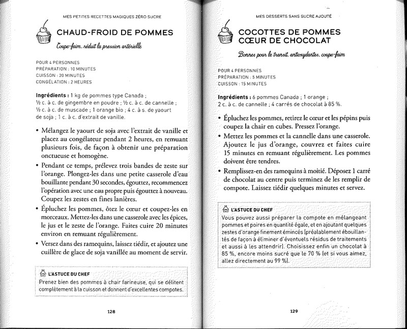 Mes petites recettes magiques zéro sucre