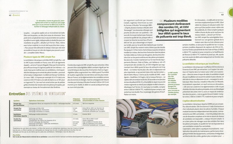 Revue Maison Ecologique N°153