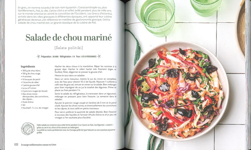 Je mange méditerranéen comme en Grèce