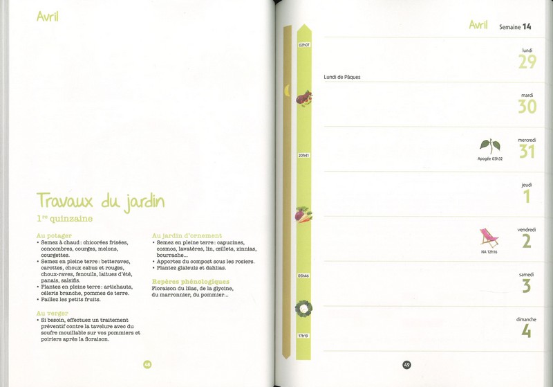 L'Agenda des jardinier- es bio 2027