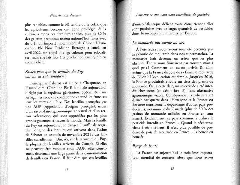 Nourrir sans dévaster