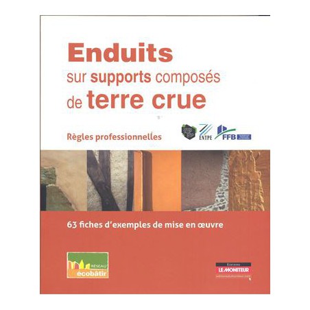 Enduits sur supports composés de terre crue