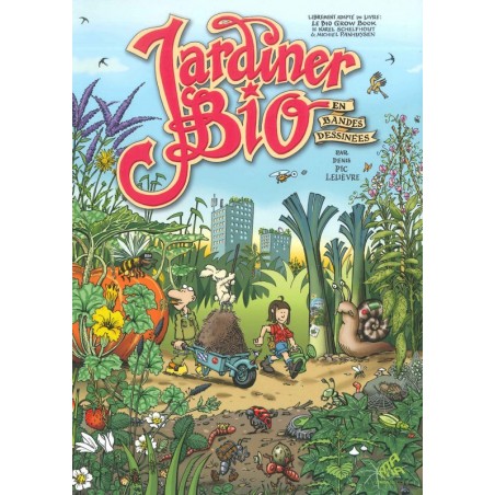 Jardiner bio en bandes dessinées