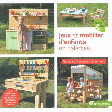 Jeux et mobilier d'enfants en palettes