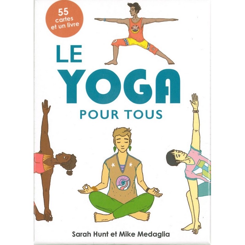 Yoga pour tous 55 cartes et un livre