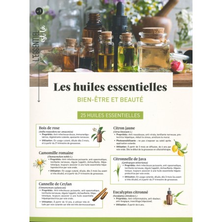 Huiles essentielles bien-être et beauté