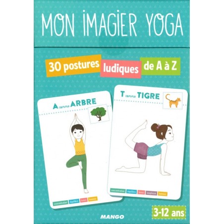 Imagier Yoga 30 postures ludiques de A à Z