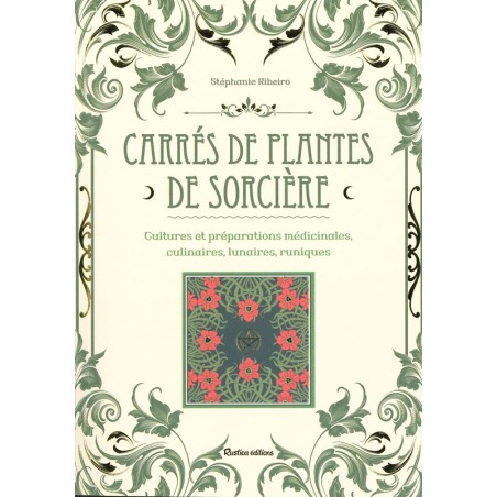 Carrés de plantes de sorcière