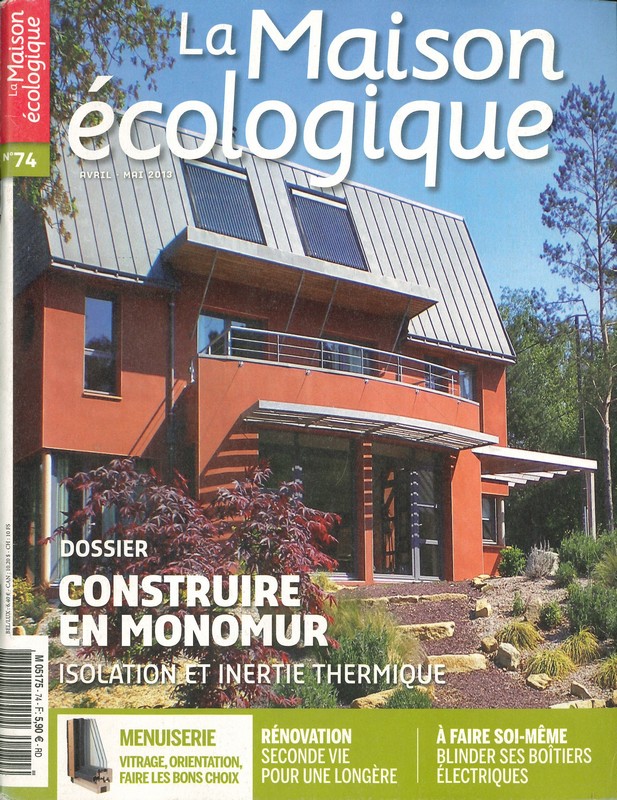Revue Maison Ecologique N°74