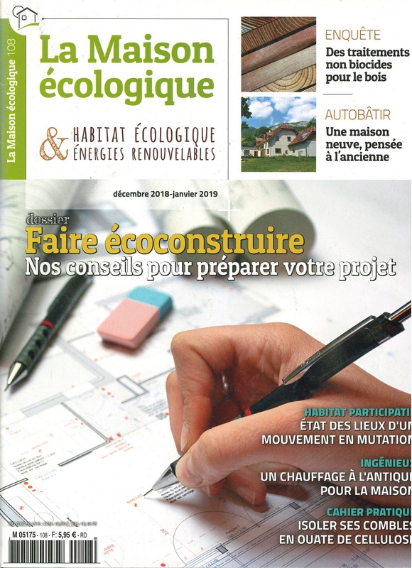 Revue Maison Ecologique N°108